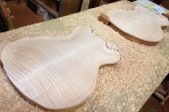 Archtop carving